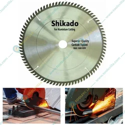 Shikado 14 inch Aluminium Cutting TCT Blades(Teeth-100 T,Pack-1 pc)